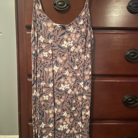 Aeropostale Floral Patterned Top - Blue and Gray - Picture 1 of 3